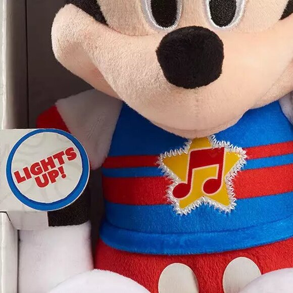 NIB Disney's Mickey Mouse Funhouse Singing Fun Mickey Mouse Plush - Picture 4 of 5